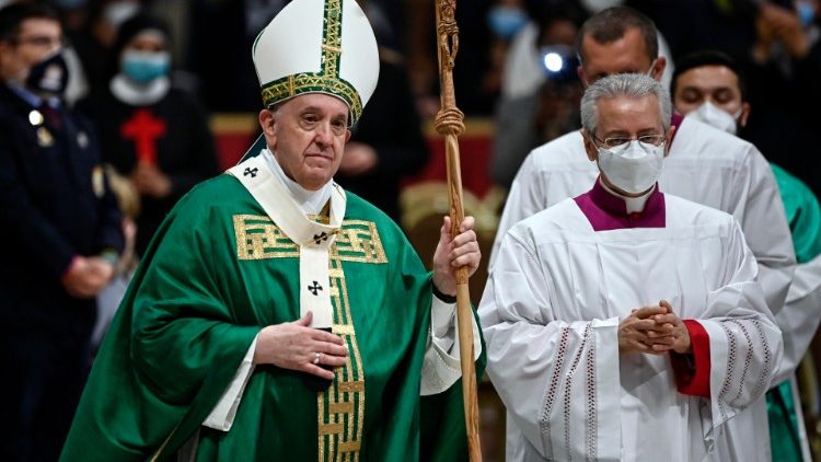 Pope Francis' mass for the World Day of the Poor