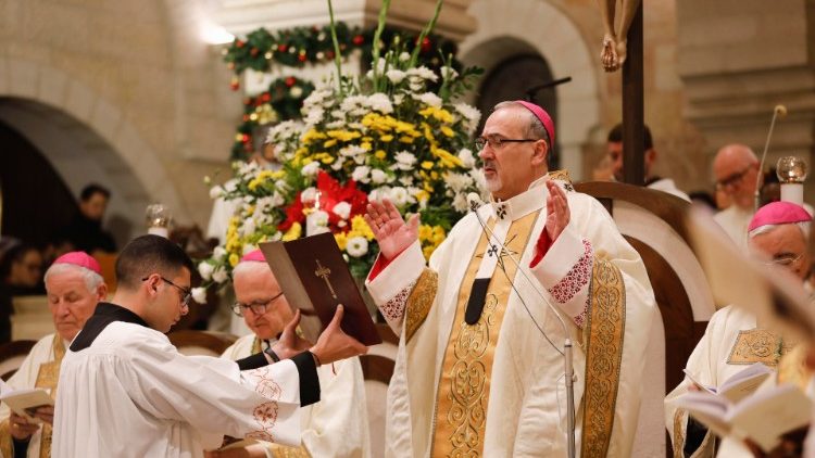 Die Feier in Bethlehem mit Patriarch Pizzaballa