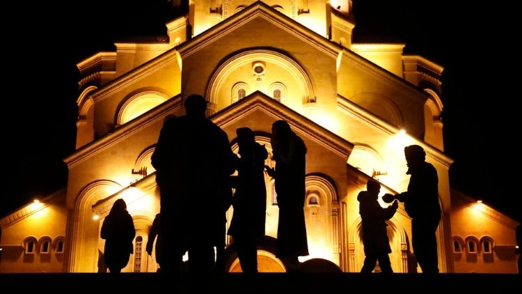 Orthodoxe Kirche in der georgischen Hauptstadt Tiflis