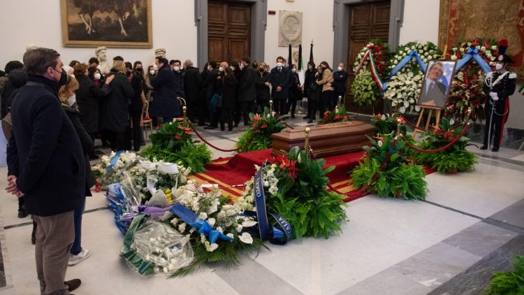Rzym: pogrzeb Davida Sassolego