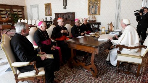 Papa Francisco recebe a Presidência do Celam