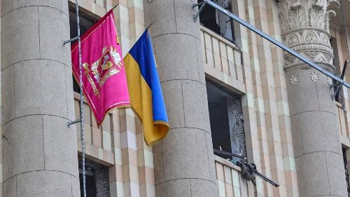 Ukraine: Bombe fiel auf katholische Kurie in Charkiw