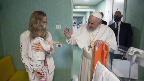 Bambino Gesù, intervento online del Papa alla Clinton Global Initiative