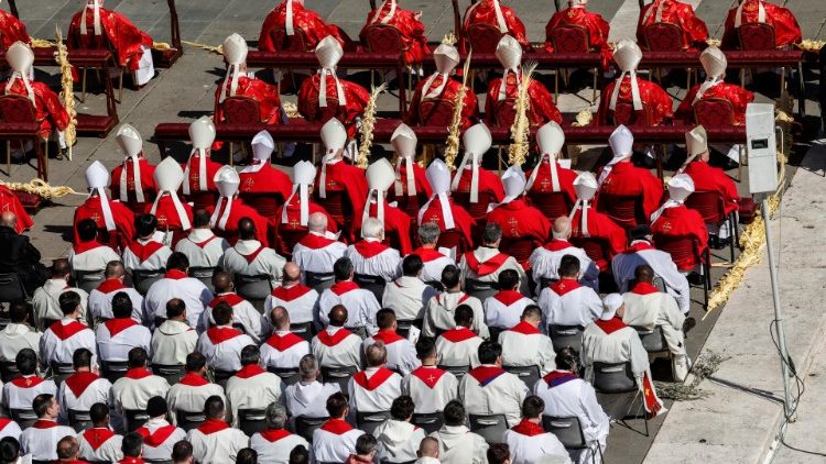 Misa del Domingo de Ramos presidida por el Papa Francisco
