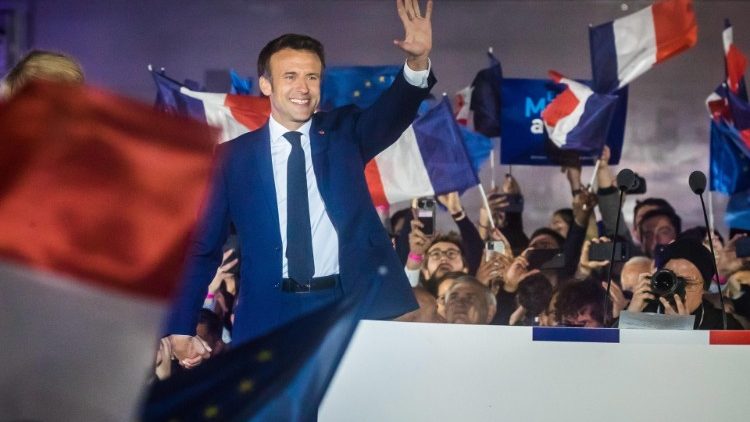 Strahlender Sieger... Emmanuel Macron wurde wiedergewählt