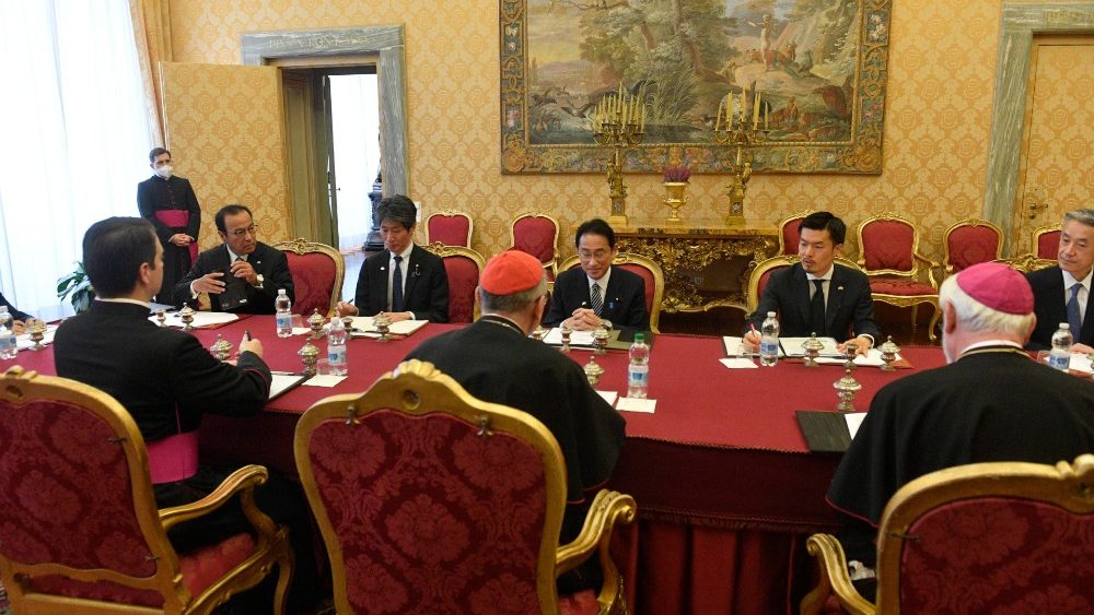 Japonská delegácia na návšteve vo Vatikáne