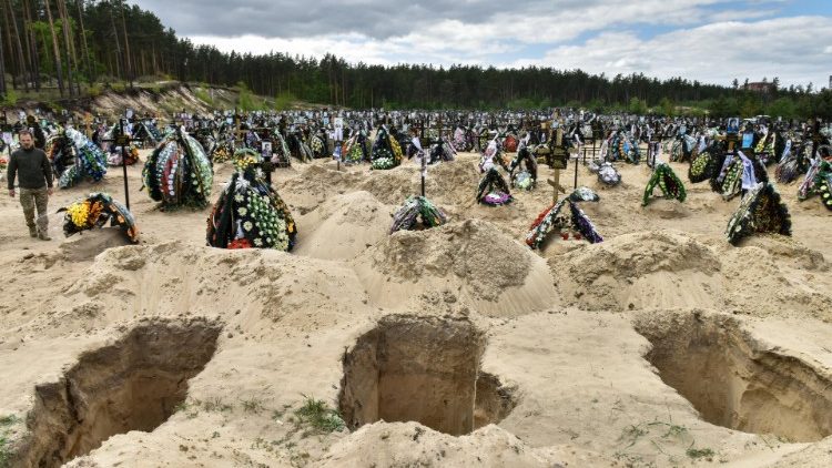 Žuvusiųjų kapai Ukrainoje