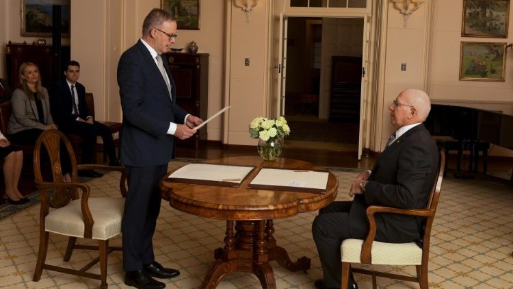 Anthony Albanese sworn in as Prime Minister of Australia