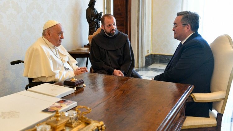 Ferenc pápa idén májusban fogadta a kazah külügyminisztert a Vatikánban