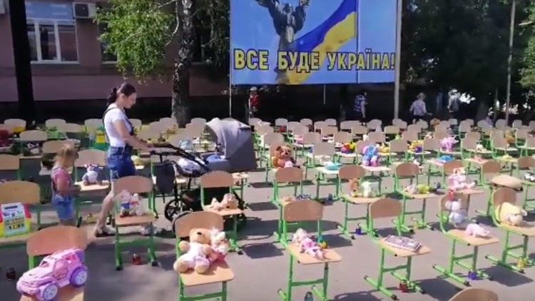 Requiem dla zmarłych dzieci na Ukrainie