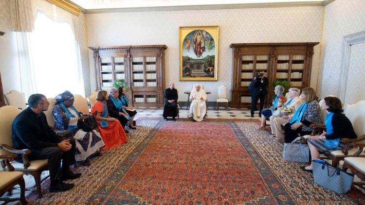Výkonná rada Světové unie katolických ženských organizací při papežské audienci