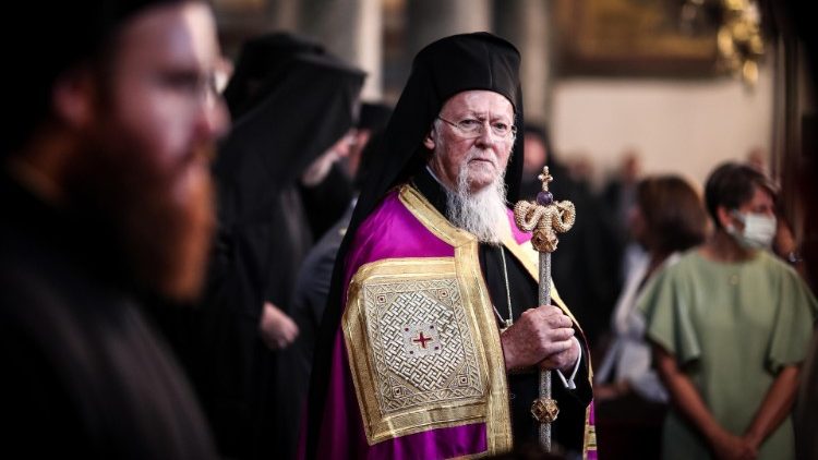 Patriarch Bartholomaios in Istanbul