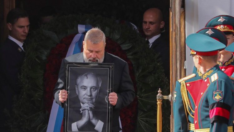 I funerali dell'ex presidente sovietico Mikhail Gorbachev