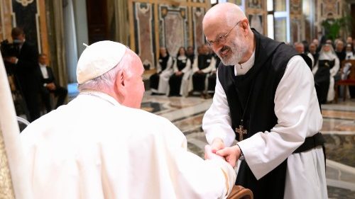 Papst an Zisterzienser: Gemeinsam dem Herrn folgen