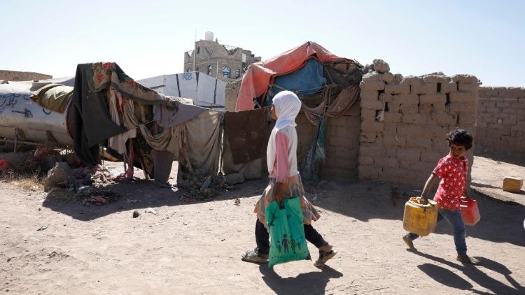 Crianças no Iêmen 