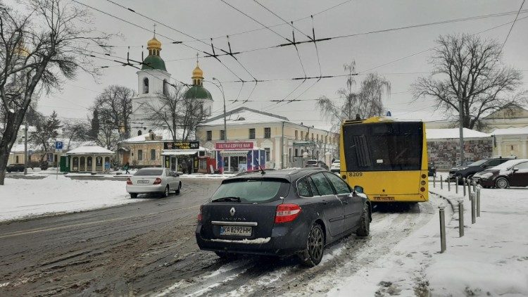 Zima w Kijowie