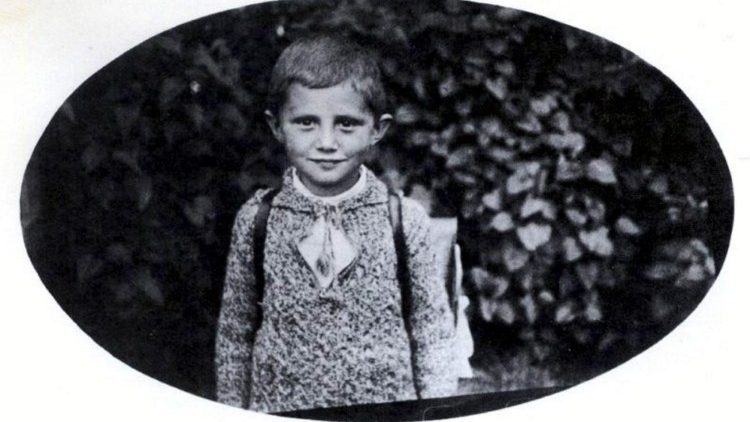 Joseph Ratzinger als Schulkind