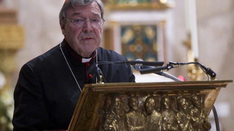Kardynał Pell podczas inauguracji Domus Australia w Rzymie, 19 października 2011 r.