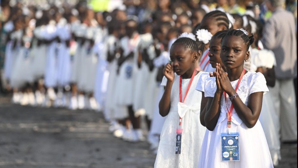 POpe in Congo 