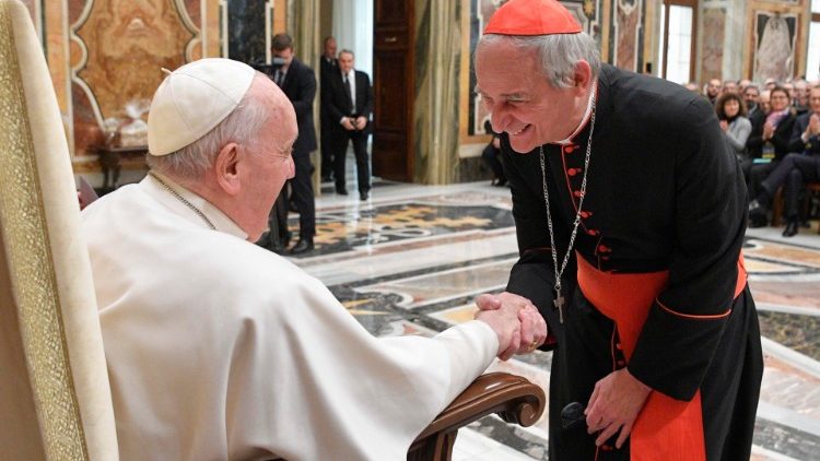 Audijencija u Dvorani Klementina u Vatikanu