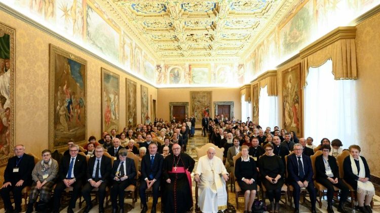 Papa incontra Fraterna Domus di Sacrofano