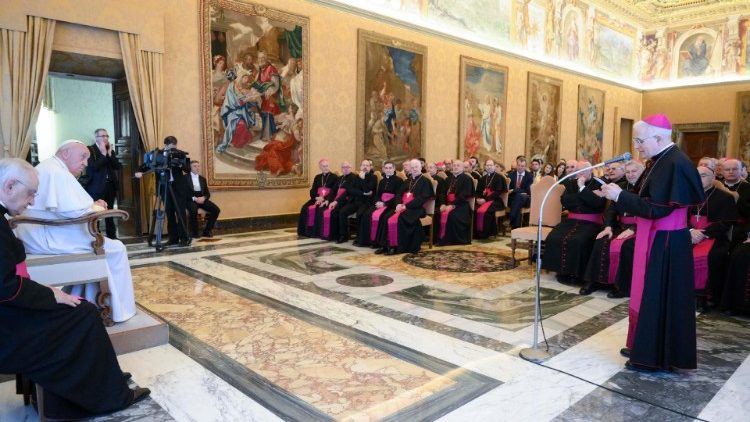 Papie? Franciszek na audiencji dla COMECE, 23 marca 2023