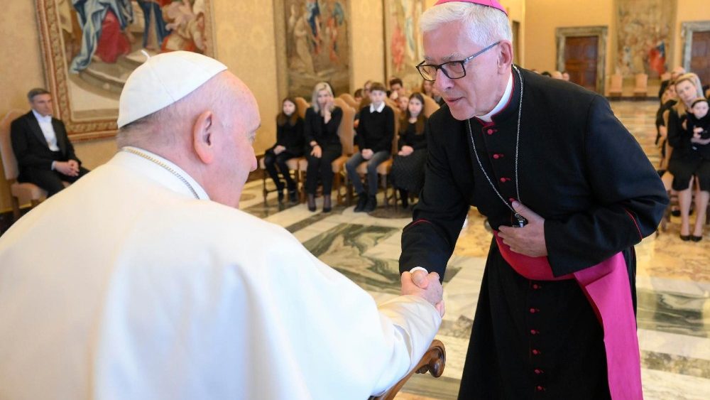 Un'immagine dell'udienza