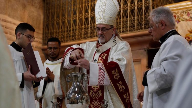 Liturgia w Bazylice Grobu Bo?ego,  06.04.2023 r.