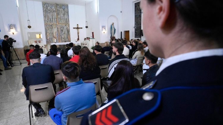 Eindrücke von der Abendmahlsmesse in Casal del Marmo