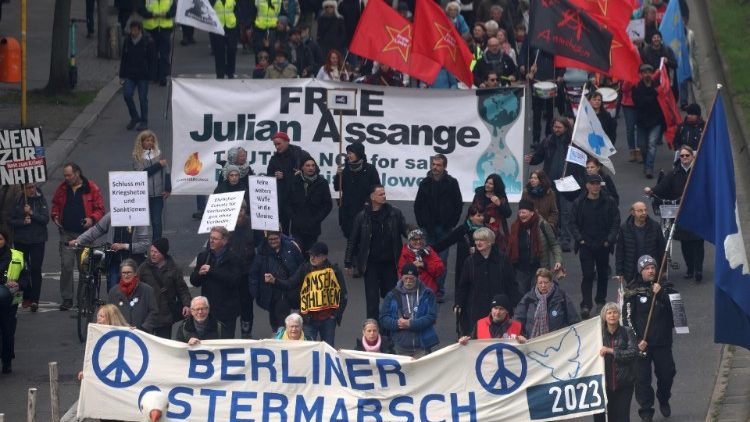 Ostermarsch 2023 in Berlin