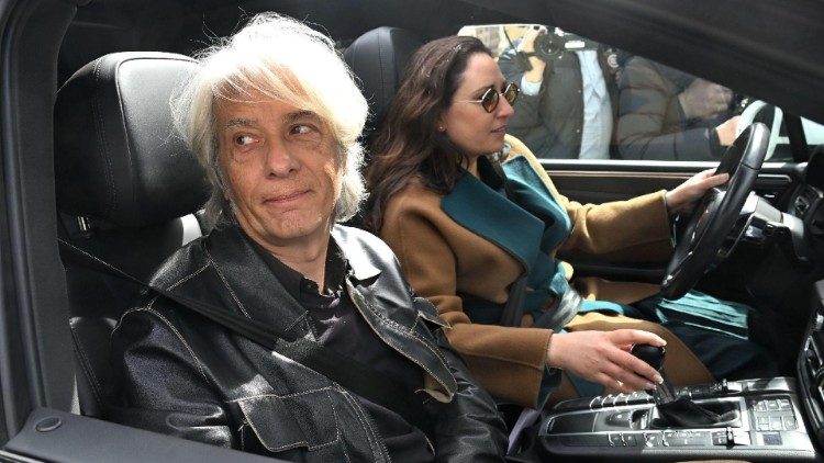 Pietro Orlandi con l'avvocato Laura Sgr