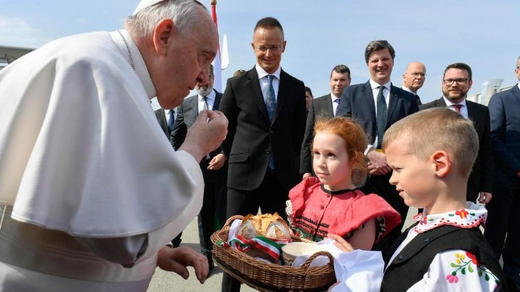 Pope Francis on his three-day Apostolic visit to Hungary