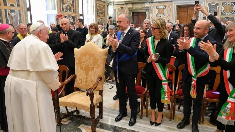 Papie? Franciszek z pielgrzymami z Asti