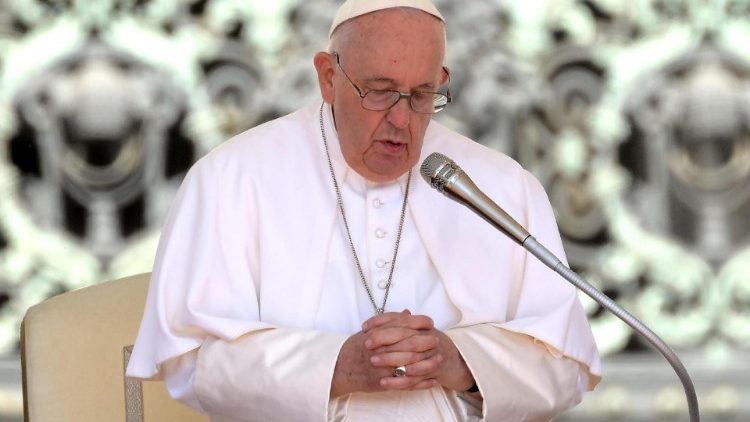 Papst Franziskus an diesem Mittwoch