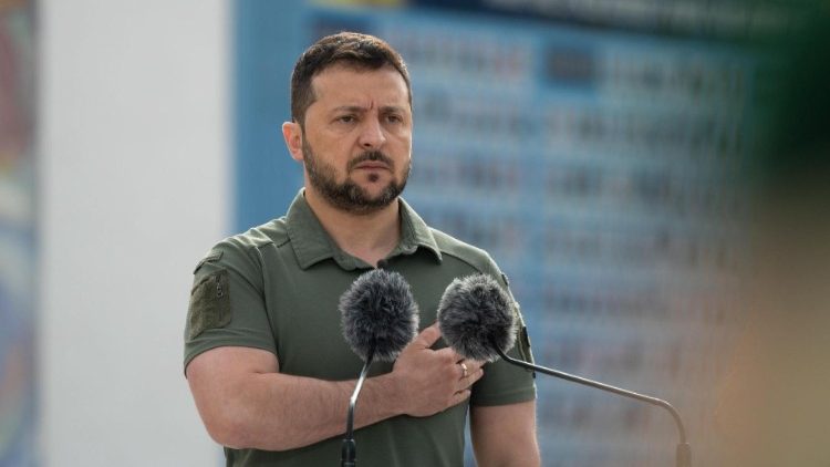 Il presidente ucraino Zelensky