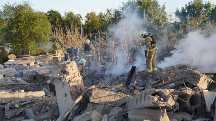Aftermath of explosions in Sumy, Ukraine