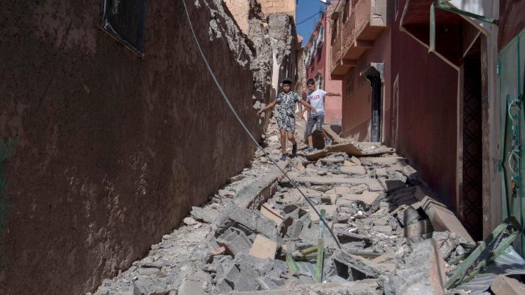 Le macerie a Marrakesh