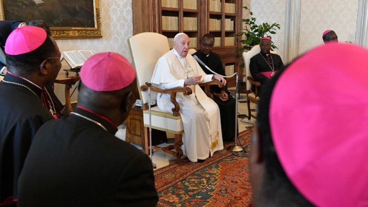 MAP Francis recently received Bishops of Cameroon on their visit "ad Limina Apostolorum" 15.09.2023