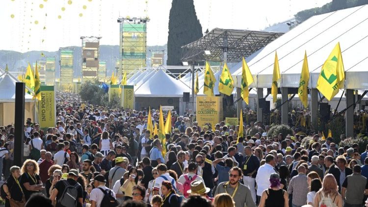 Il Villaggio Coldiretti a Roma, allestisto al Circo Massimo