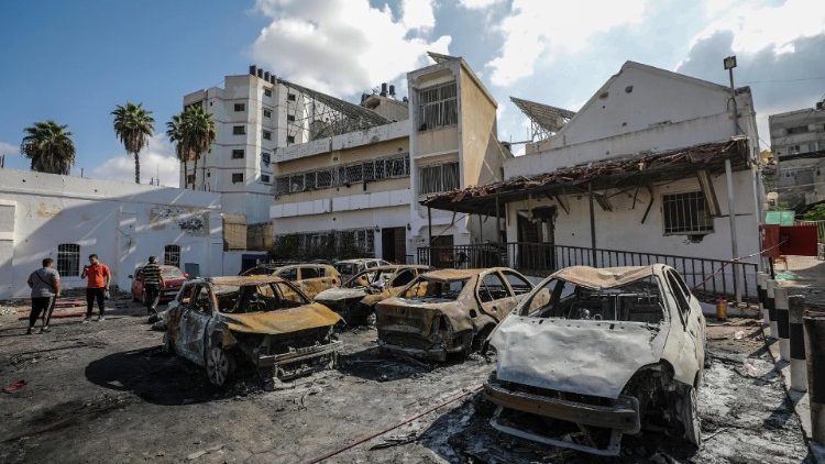 L'ospedale Al Ahli a Gaza