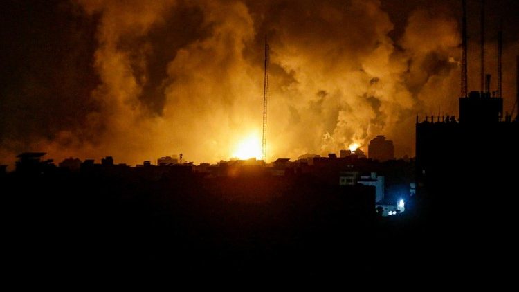 Bombardeos en Gaza
