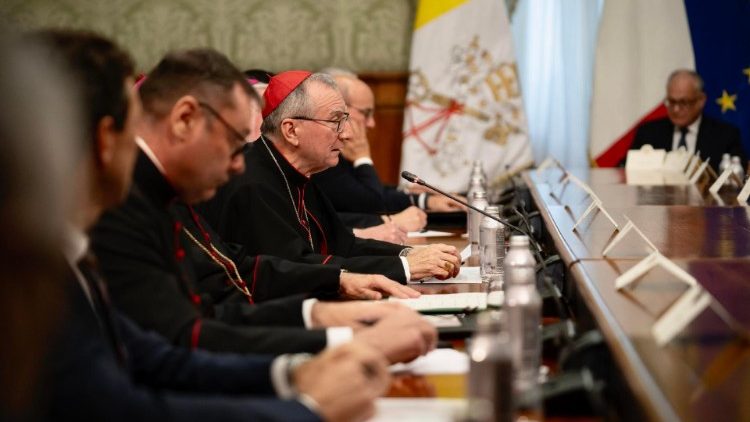 Il cardinale Pietro Parolin, segretario di Stato vaticano