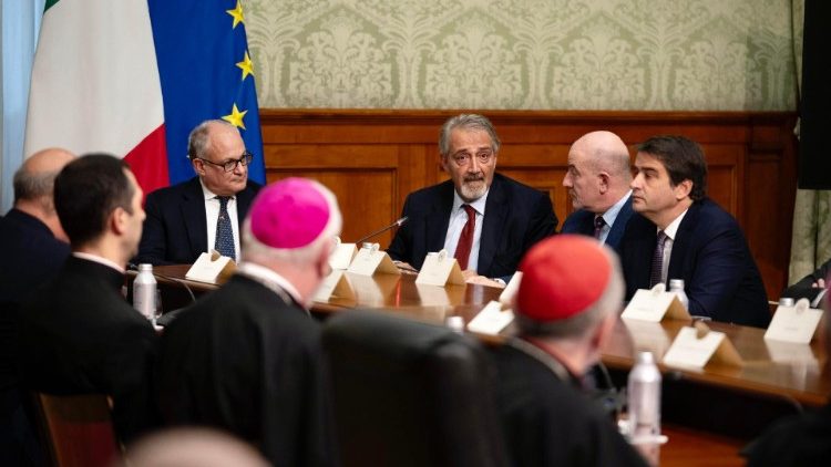 Il bilaterale Italia-Santa Sede a Palazzo Chigi