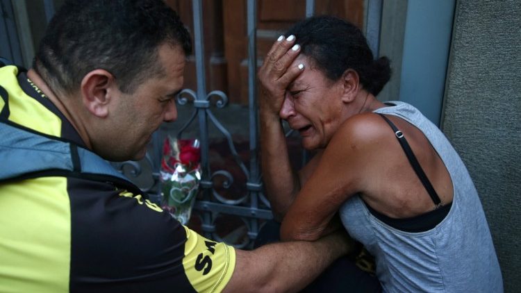 Reaktionen nach dem Attentat in der Kathedrale in Campinas