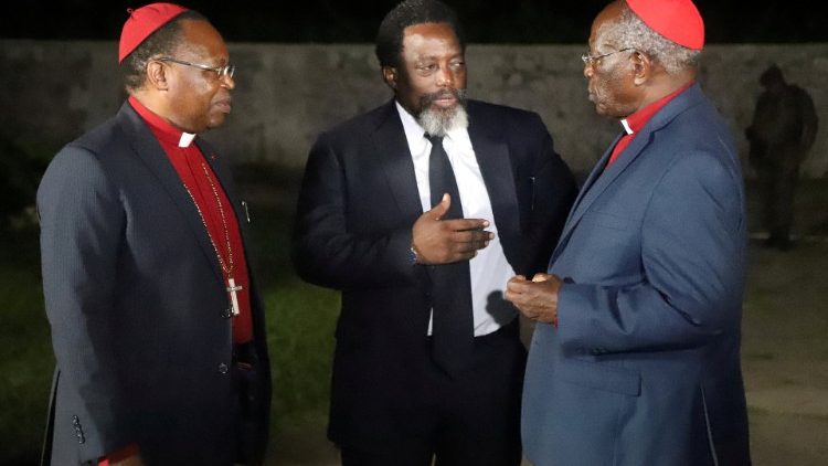 Kongos Präsident Joseph Kabila trifft Kirchenvertreter