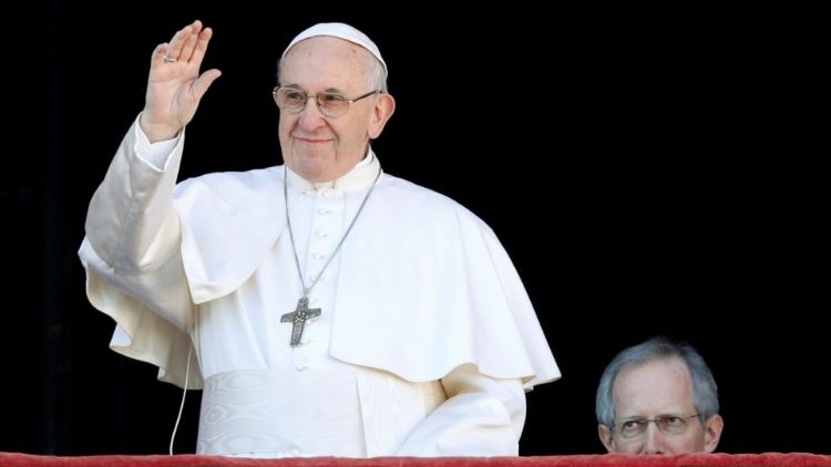 Papst Franziskus beim Urbi et Orbi