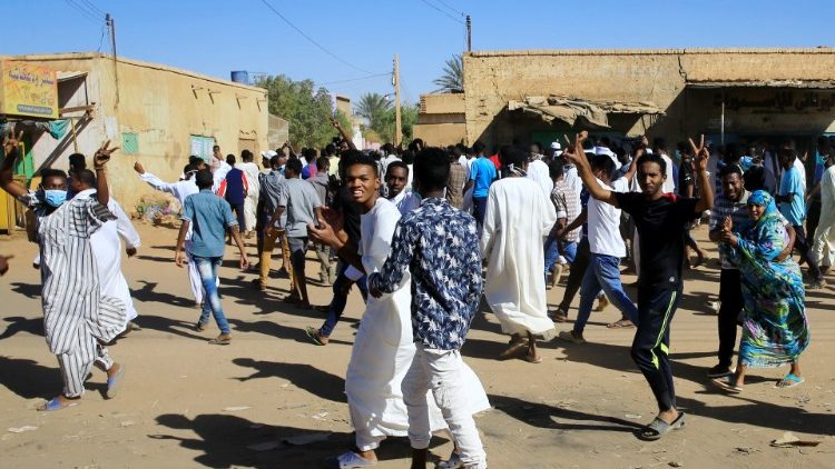 Des manifestants à Khartoum, le 11 janvier 2019 
