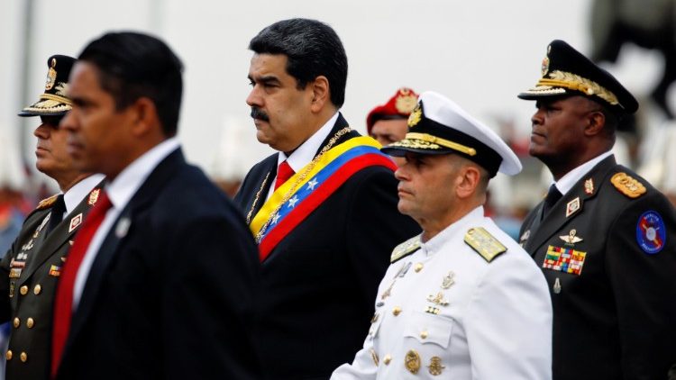 Die Bischöfe bezweifeln immer offener seine Legitimität: Präsident Nicolas Maduro