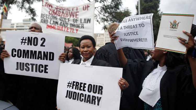 Manifestazione per la giustizia ad Harare
