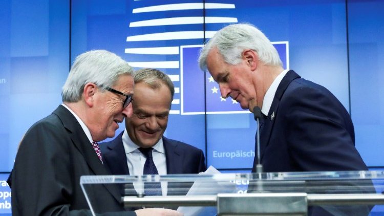 Jean-Claude Juncker, Donald Tusk, Michel Barnier